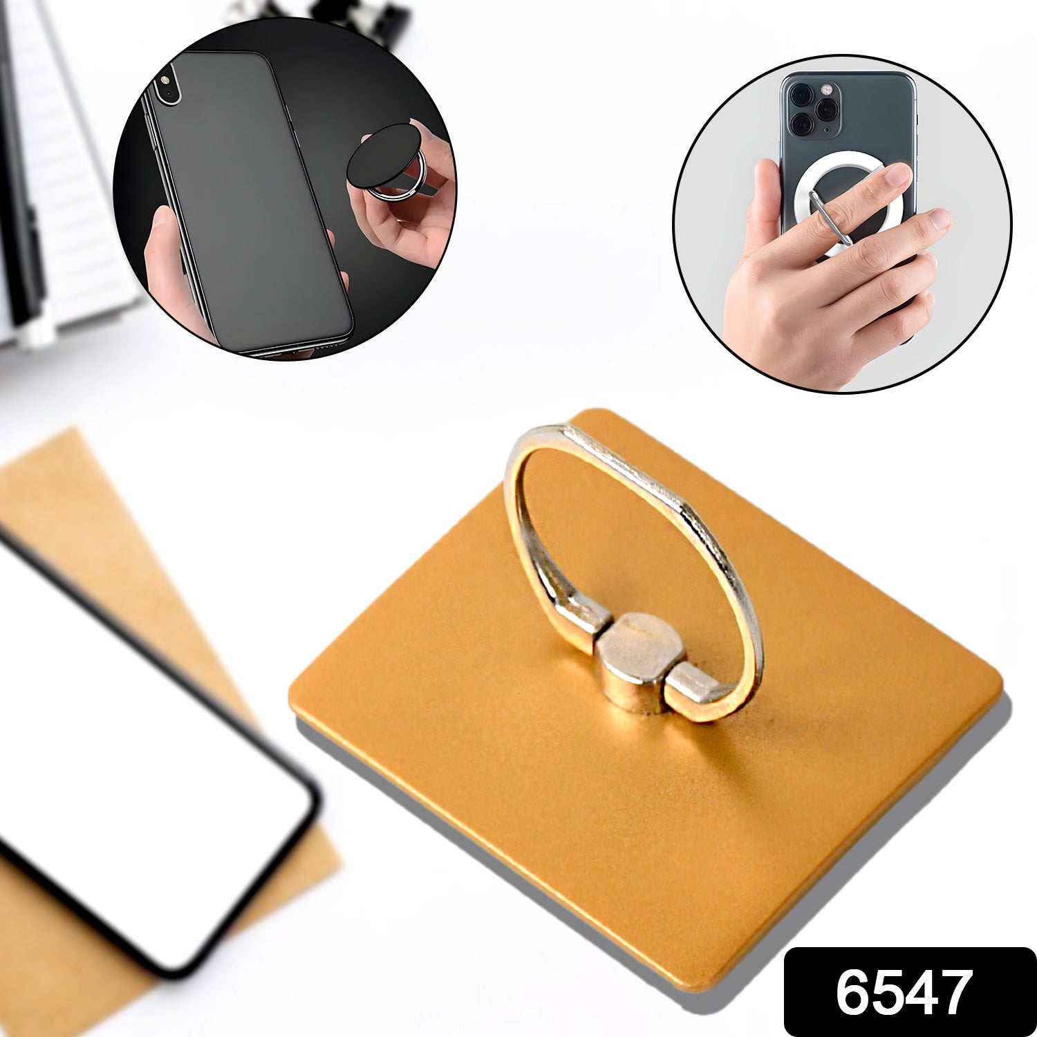 6547 Mobile Phone Finger Stand 360rotation Phone Ring Stand Holder Kickstand Hand Finger Grip (1 Pc) 6547 Mobile Phone Finger Stand 360rotation Phone Ring Stand Holder Kickstand Hand Finger Grip (1 Pc)